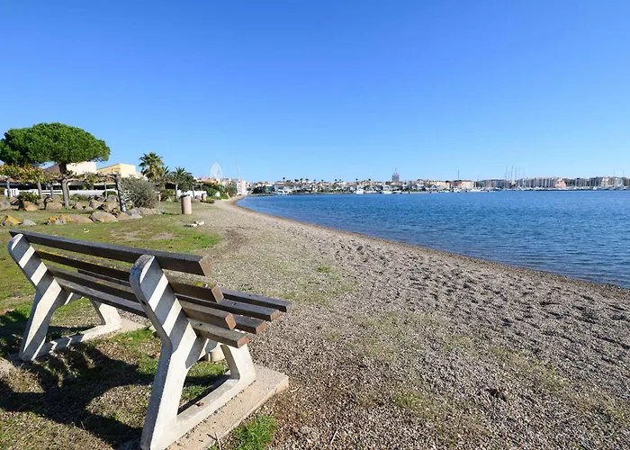 Daire Marina Lumineuse Avec Terrasses Et Privee A Cap D'agde - Fr-1-387-181